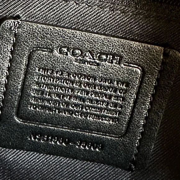 COACH Women Black Leather Backpack - Picture 11 of 16